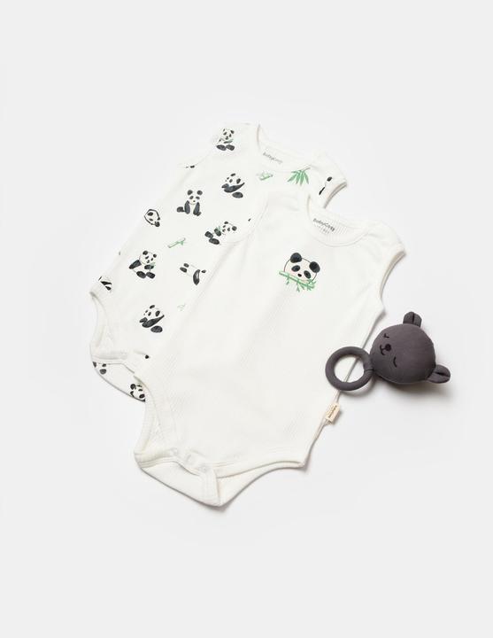 Produktbild BabyCosy Body. ärmellos. 2 Pack (74)