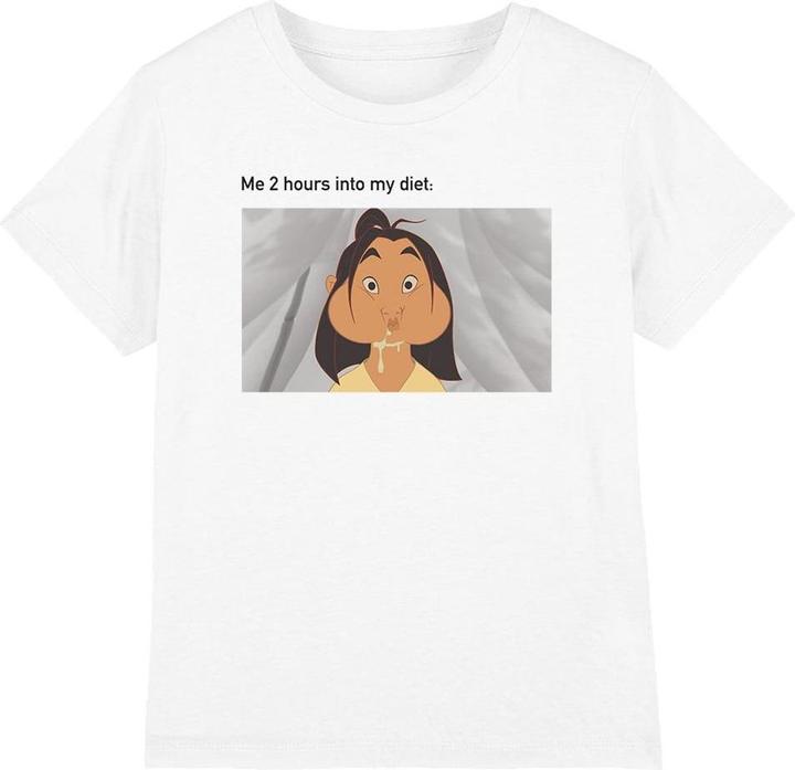 Immagine prodotto Mulan Diet Fail Meme Maglietta Bambini (140)