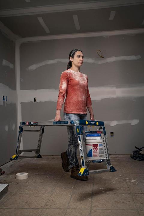 Actual product image Per work platform (Platform ladder, 158 cm)