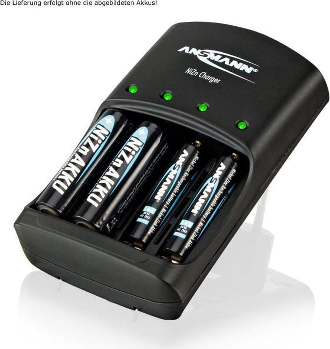Image du produit Ansmann NiZn-Charger (1 pcs, AAA, AA, Chargeurs sans batterie)