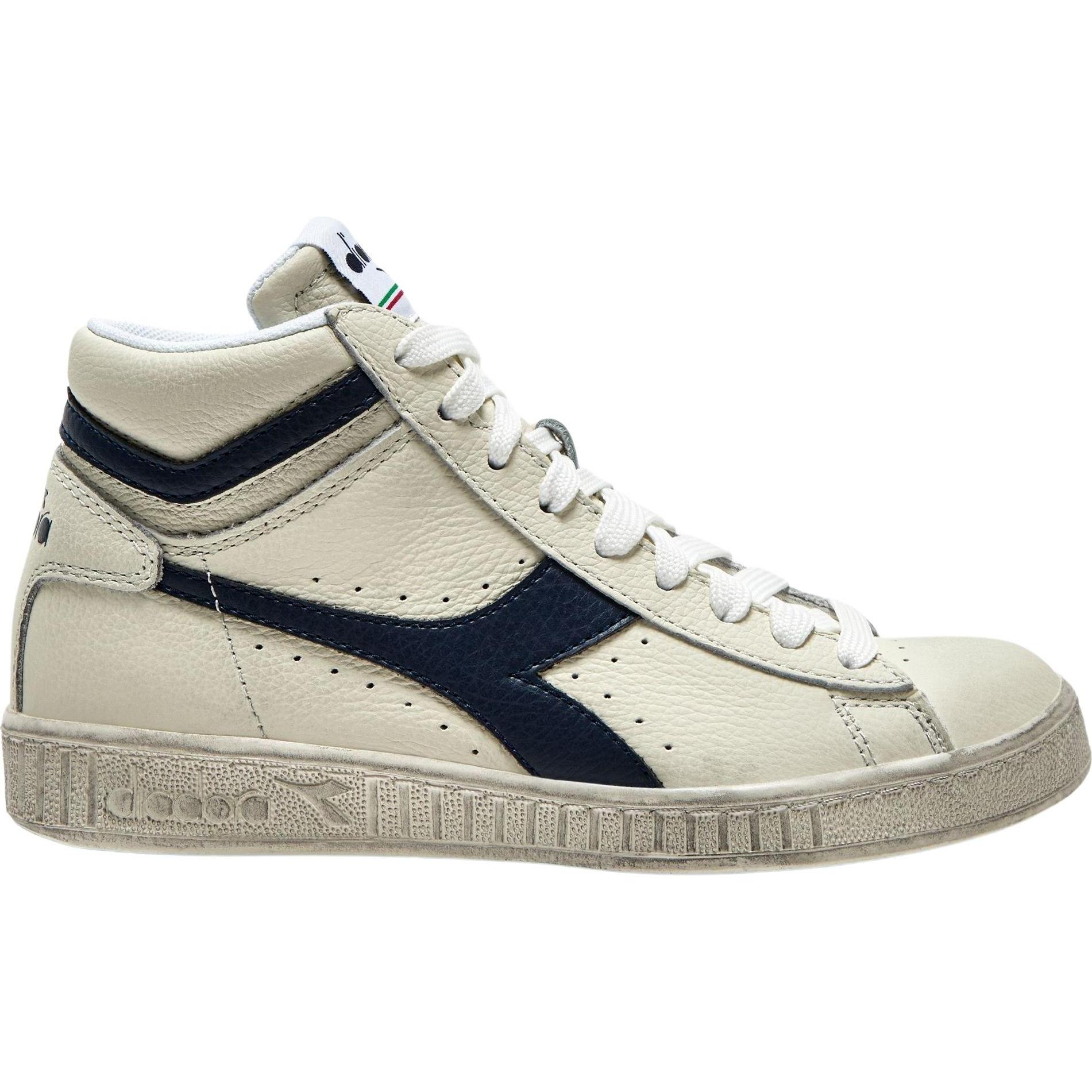 Diadora, Herren, Sneaker, Game High Waxed, Weiss, (44)