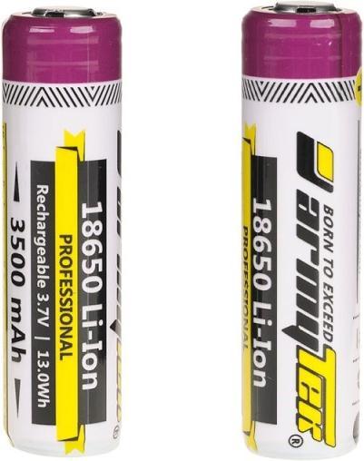 Actual product image ArmyTek Battery 18650 Li-Ion 3500mAh. Protected (18650, 3500 mAh)