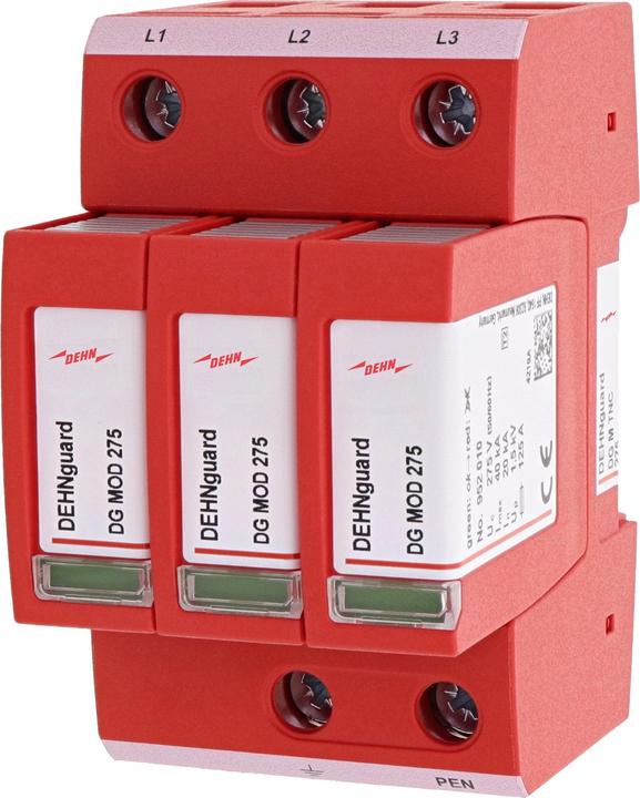 Produktbild Dehn Type 2 230/400V SPD for 3 pole TNC/S