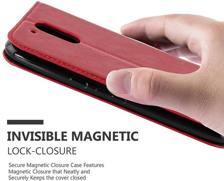 Productafbeelding Cadorabo Boek Onzichtbare Magneetband (Motorola Moto G4 Plus, Motorola Moto G4)