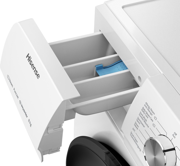 Actual product image Hisense WFQA8014EVJM (8 kg, Left)