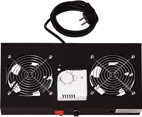 Image du produit Digitus Ventilateur embrochable, 2 ventilateurs, SW