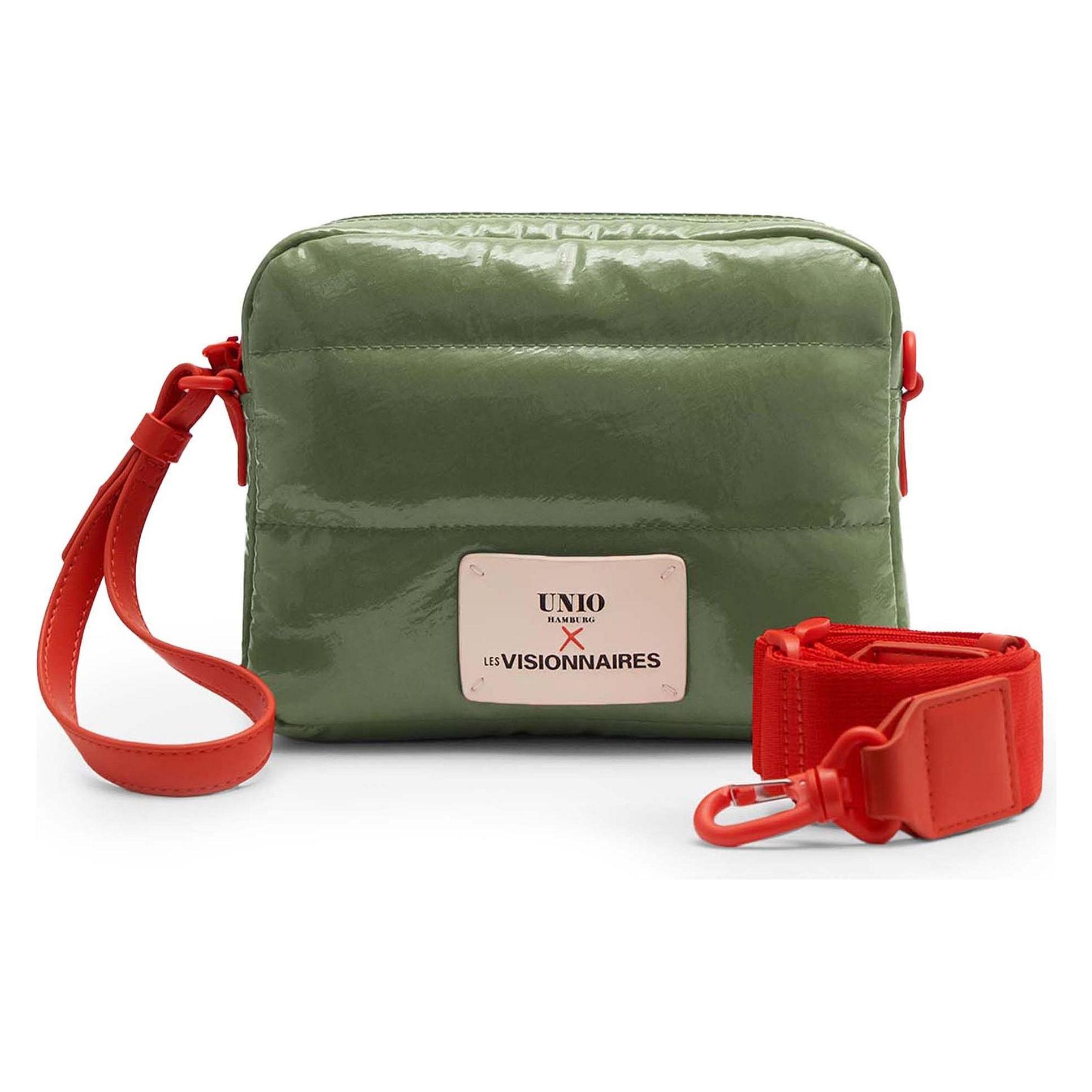 Les Visionnaires, Damen, Handtasche, Unio Paris Umhängetasche 20 Cm, Braun