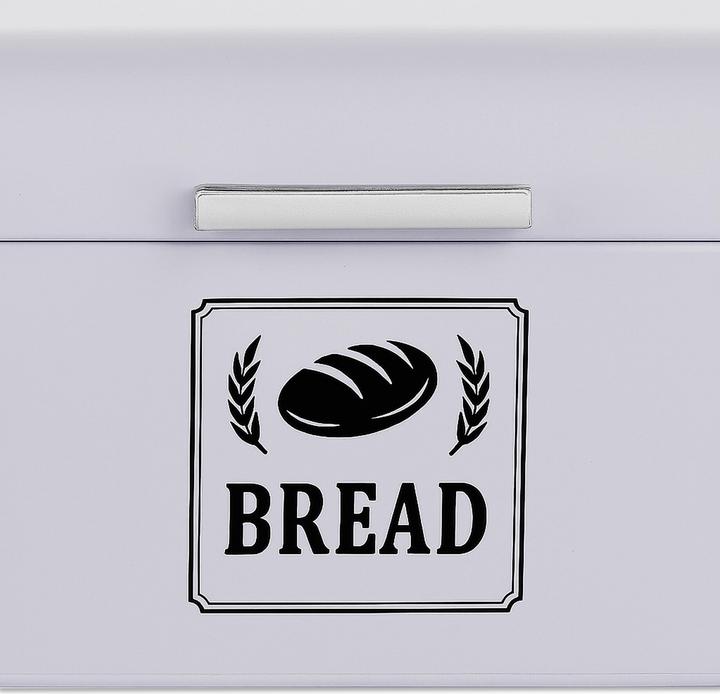 Actual product image Relaxdays Retro Brotkasten mit Deckel & Griff