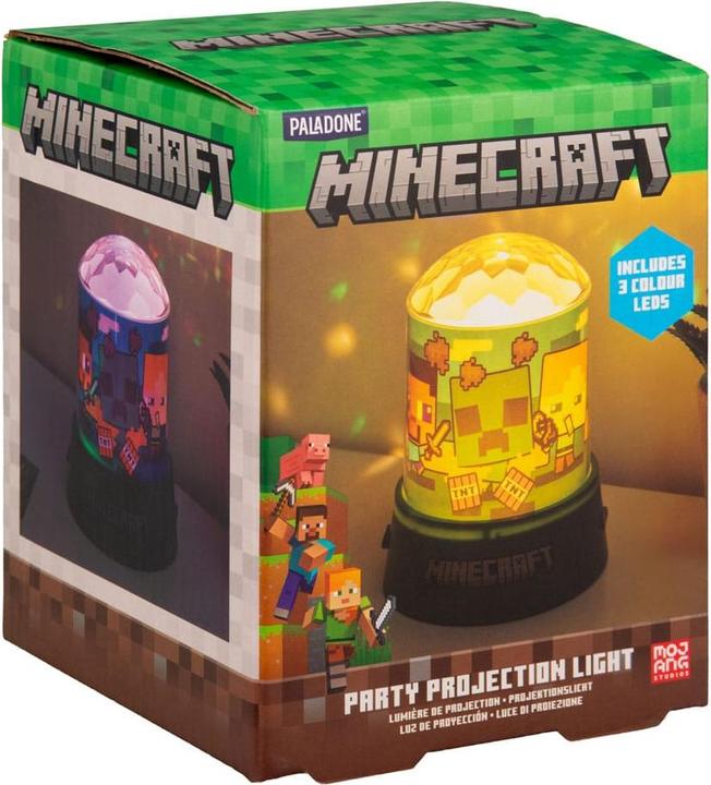 Actual product image Paladone Products Minecraft Party Projection Light