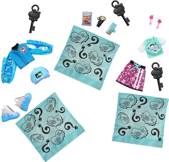 Actual product image Mattel Skulltimate Secrets Lagoona Blue Doll