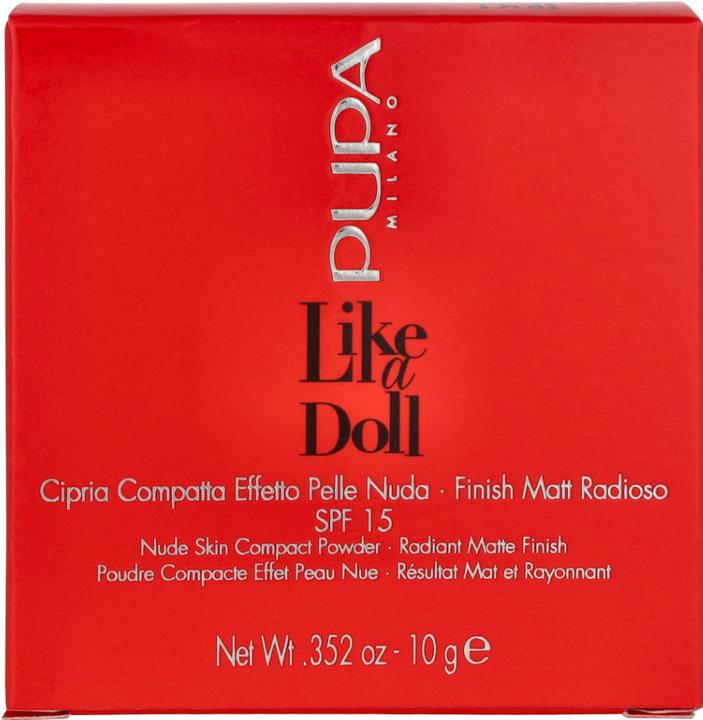Immagine prodotto Pupa Milano Like A Doll Cipria Compatta Pelle Nuda 001 Porcellana (001)