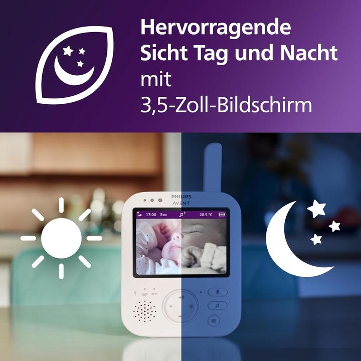 Produktbild Philips Avent Monitor Premium (Babyphone mit Kamera, 300 m)