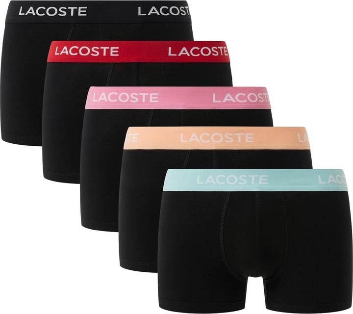 Immagine prodotto Lacoste Boxer Court Sous-Vetement (M, Confezione da 5 pezzi)