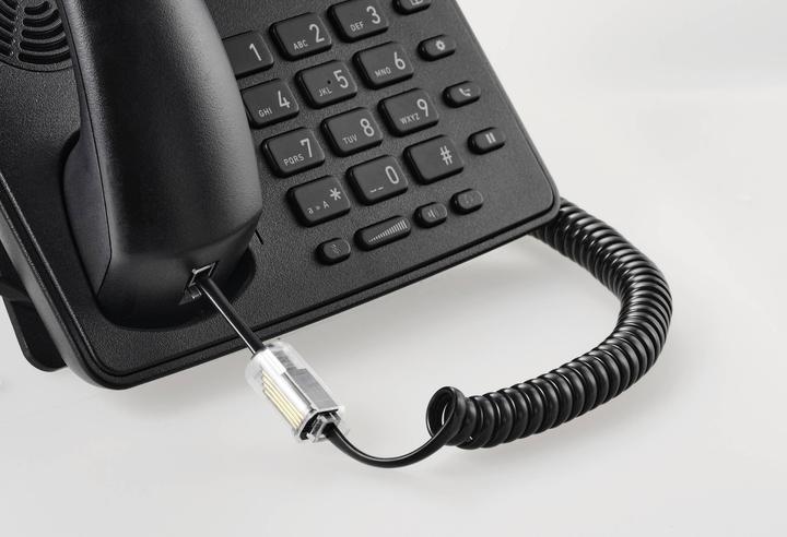 Actual product image Renkforce Cable untangler adapter (1x RJ10 plug 4p4c - 1x RJ10 socket 4p4c)