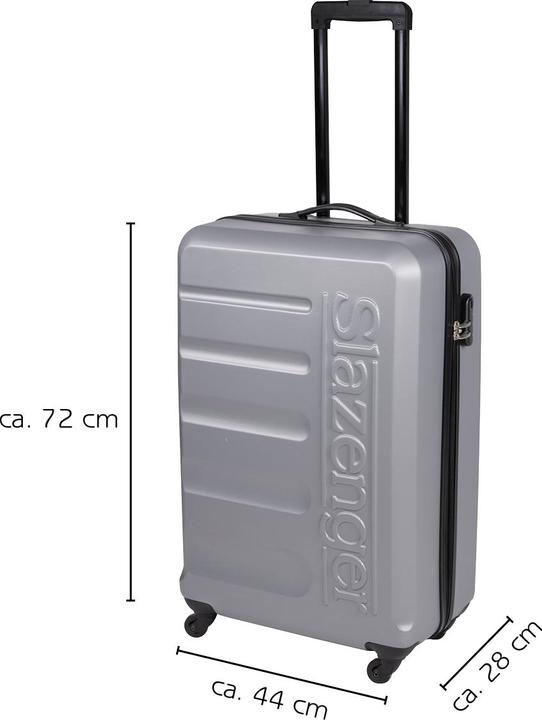Actual product image Slazenger Trolley Set 18/22/26" ABS 3pcs