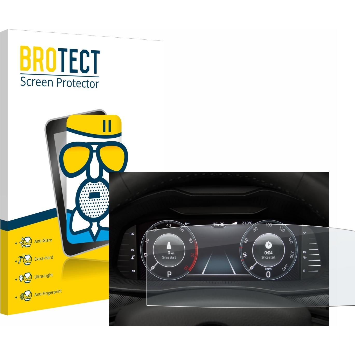 BROTECT, Fahrzeug Navigation Zubehör, Schutzglas Schutzfolie Glas Folie Displayschutz matt