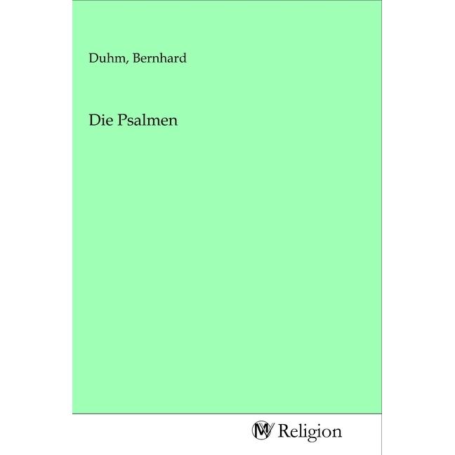 Die Psalmen, Sachbücher