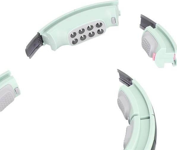 Produktbild HMS Hhm13 Hula Hoop Grün Mit Magneten Und Gewicht + Zähler (40 cm, 400 g)