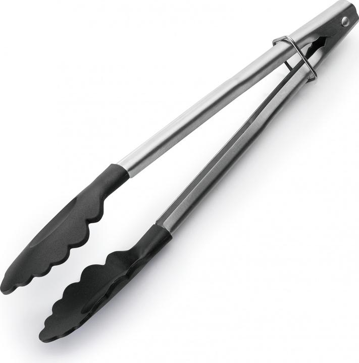 Ibili Grillzange 24 cm Ideal zum Greifen und Wenden von Lebensmitteln