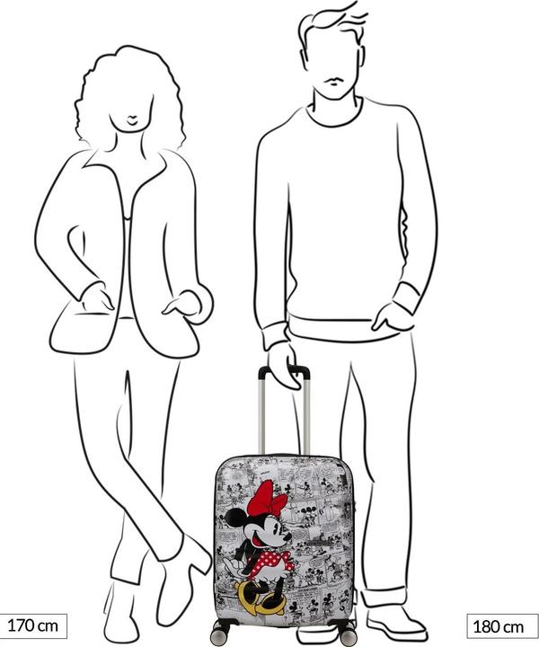 Image du produit American Tourister WAVEBREAKER DISNEY Spinner (Cône de brume) (36 l)