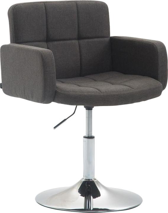 Produktbild CLP Lounger Los Angeles Stoff, dunkelgrau