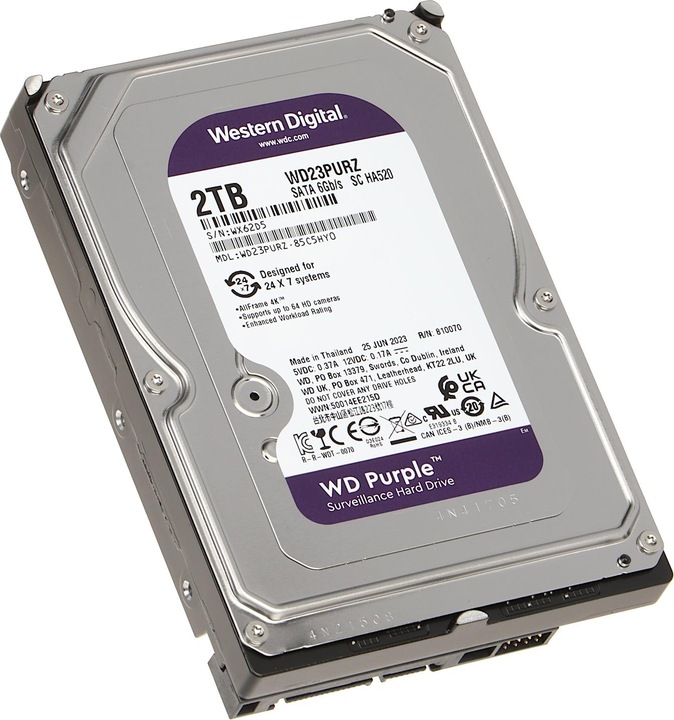 Produktbild WD Purple (2 TB, 3.5", CMR)