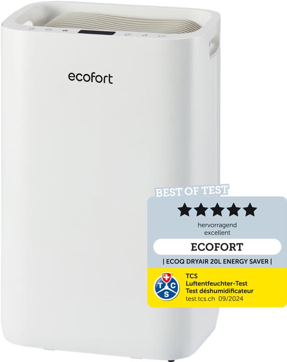Produktbild ecofort ecoQ DryAir 20L Energy Saver (50 m², 20 l/24h)