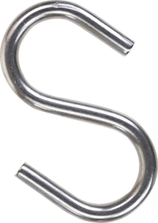 Actual product image Brady S-hook, stainless steel