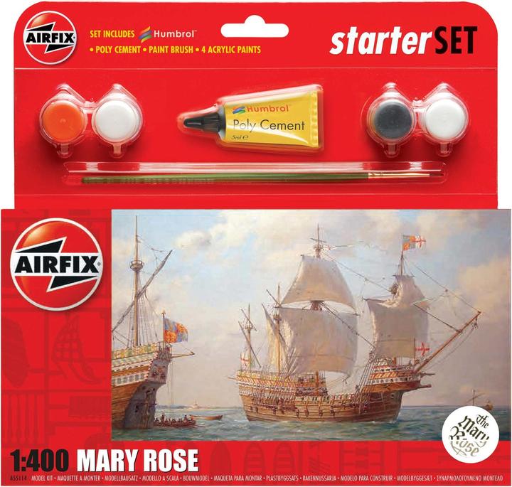 Actual product image Airfix Mary Rose 1:400 kit
