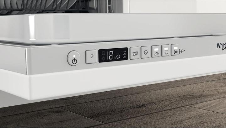 Actual product image Whirlpool WI 7020 PF, Semi built-in, Full size (60 cm), Silver, 1.3 m, 1.55 m, 1.5 m