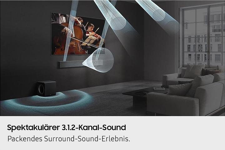 Actual product image Samsung Soundbar HW-QS710GF/ZG (3.1.2 Channel)