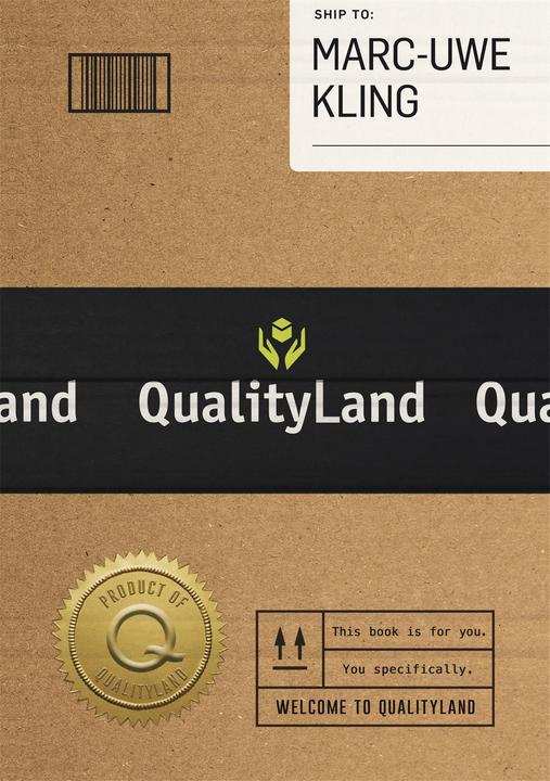 Actual product image Qualityland (English, Marc-Uwe Kling, 2021)