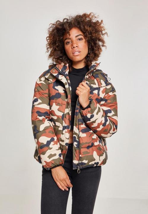Produktbild Urban Classics Ladies Boyfriend Camo Puffer Jacket (4XL)
