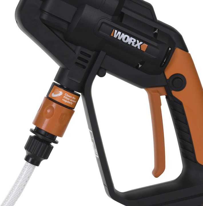 Productafbeelding Worx Accu hogedrukreiniger 20V WG620E.2 (Oplaadbare batterij)