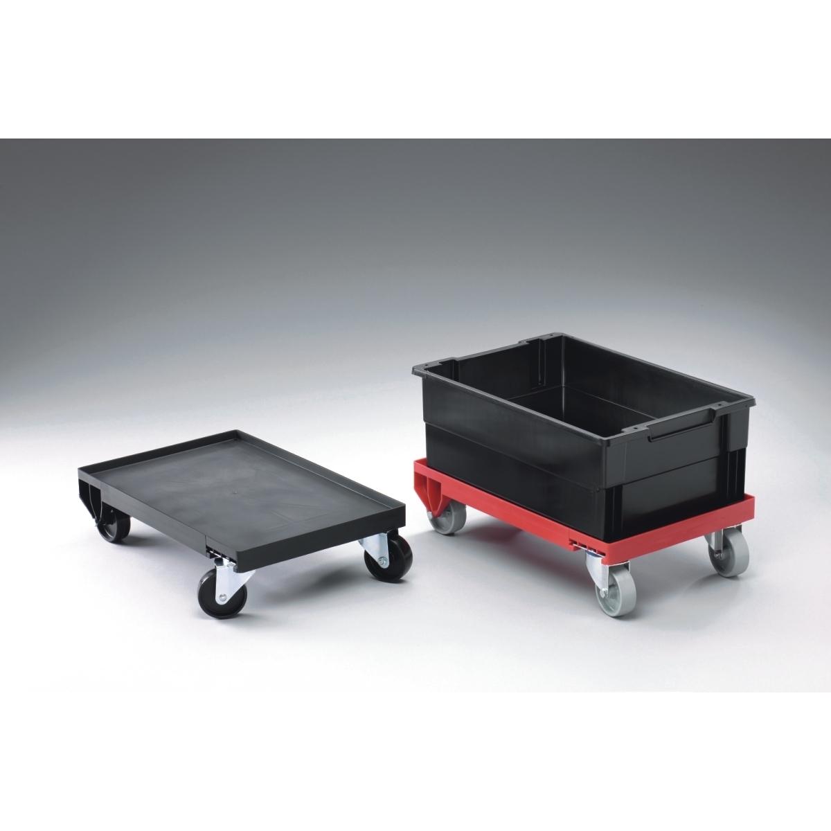Durable, Transportwagen, LAGERTROLLEYrot (250 kg)