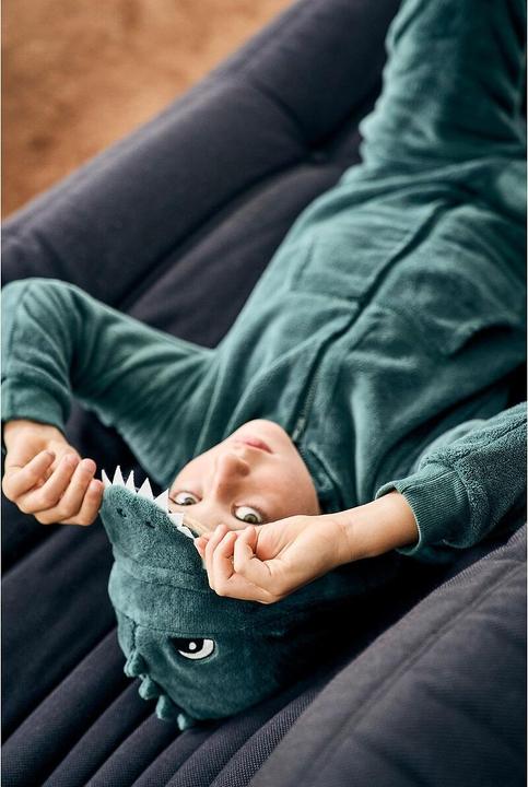 Actual product image La Redoute Collections Dino overall with hood (116)
