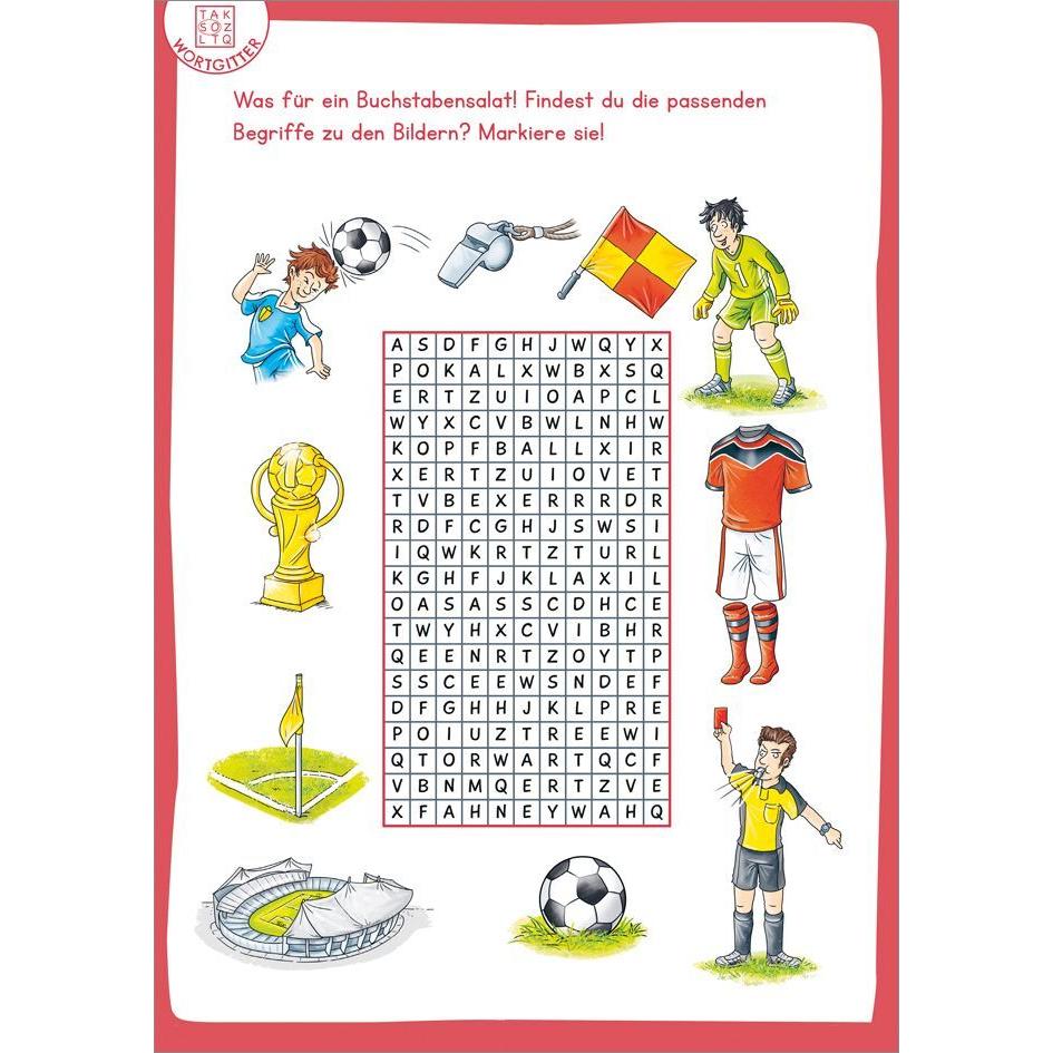 Thumbnail - Achtung, Achtung Rätselfreu(n)de! Fussball, Kinderbücher von Stefan Lohr, Irmtraut Teltau