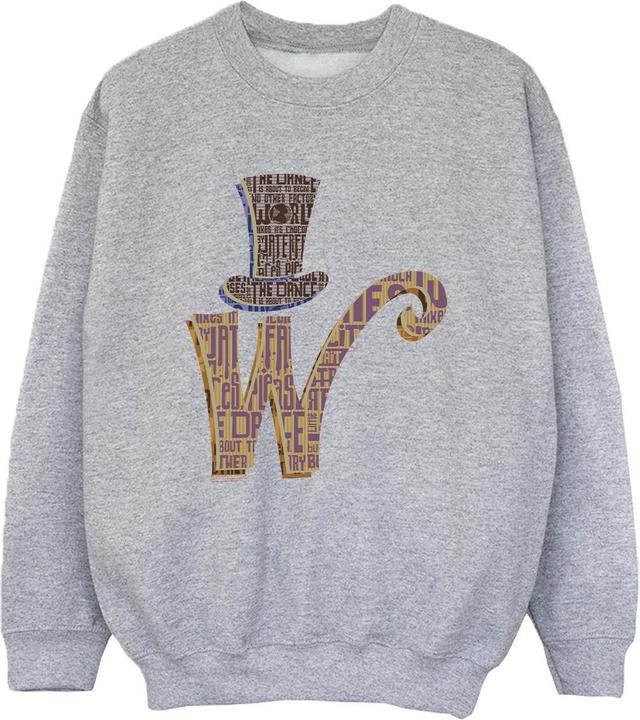 Immagine prodotto Willy Wonka & the Chocolate Factory W Logo Hat Felpa Ragazzi (104)
