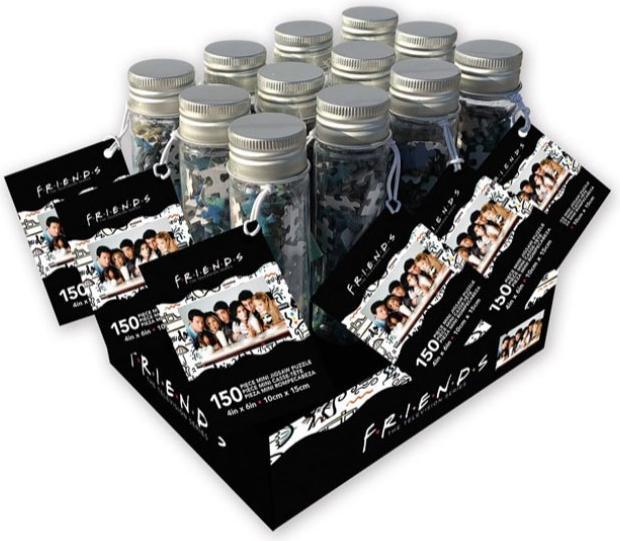 Aquarius NMR Distribution, Friends Milkshake Mini Tube Puzzle, 150 Count (150 pieces)
