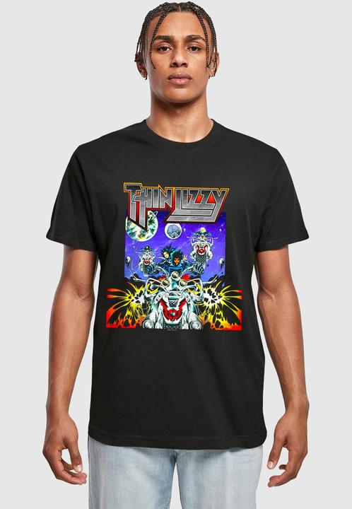 Produktbild Merchcode Thin Lizzy - TL Rocker T-Shirt Round Neck - 181505 (M)