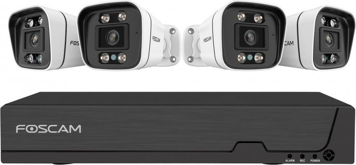 Immagine prodotto Foscam FN9108E B4 2T (nero, videoregistratore di rete a 8 canali FN9108E, 4x telecamera di sorveglianza (3072 x 1728 pixel)