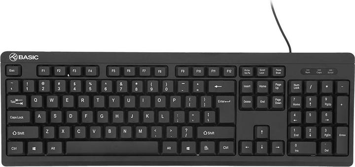 Produktbild Tellur Basic Wired Keyboard US, USB (US, Kabelgebunden)