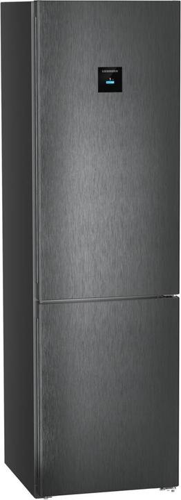 Actual product image Liebherr Fridge-freezer free-standing Plus CNbdd 5733 Front BlackSteel and black (371 l)