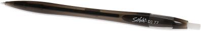 Actual product image Scriva Ball pen DJ77 (black/transparent, 5 x)