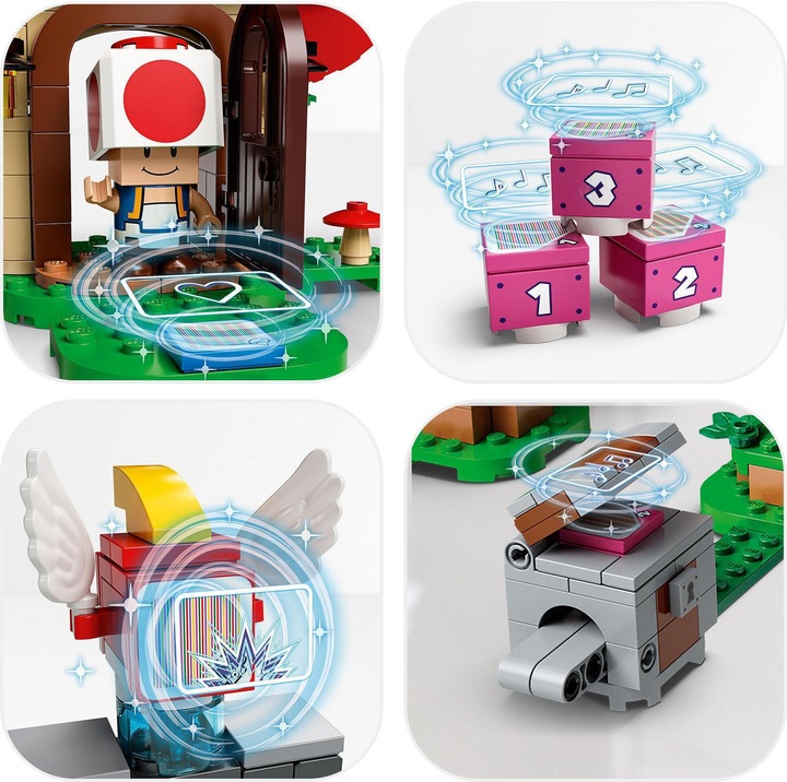 Image du produit LEGO Jeu d'extension pour la chasse au trésor des crapauds (71368, LEGO Super Mario)