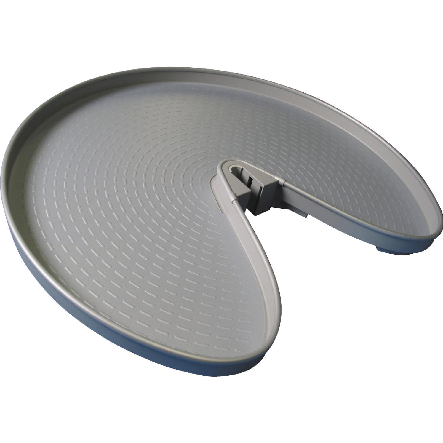 Ninka, Möbelausstattung, 3/4-Kreis Schwenkboden ProArc KB 800 mm Kunststoff alugrau (1 Stk.)