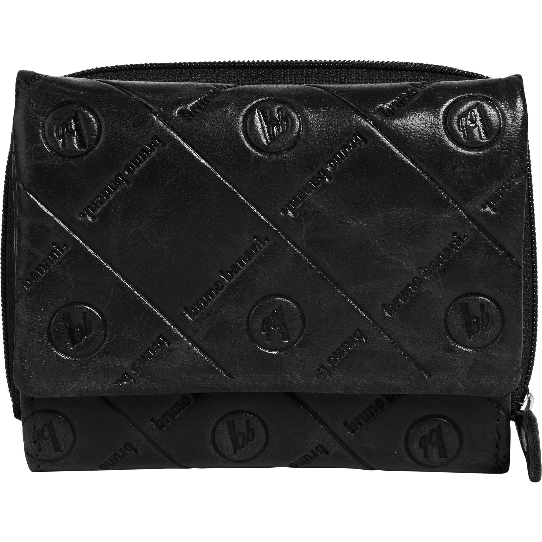 Bruno Banani, Portemonnaie, Geldbörse, Schwarz
