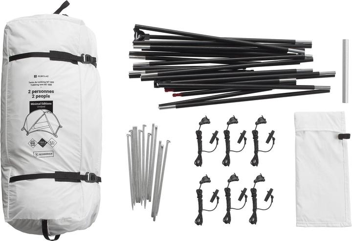 Actual product image Simond MT 900 2P - MINIMAL EDITIONS (Dome tent, 2 kg, 2 persons)