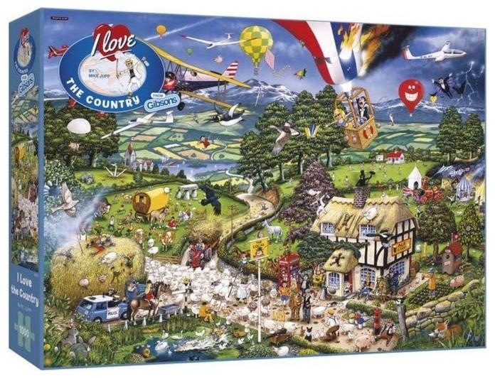 Produktbild Gibsons G576 Puzzle 1000 pcs. I Love the Country (1000 Teile)