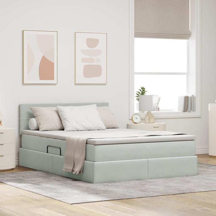 Image du produit vidaXL Modernes Bett (140 x 190 cm)